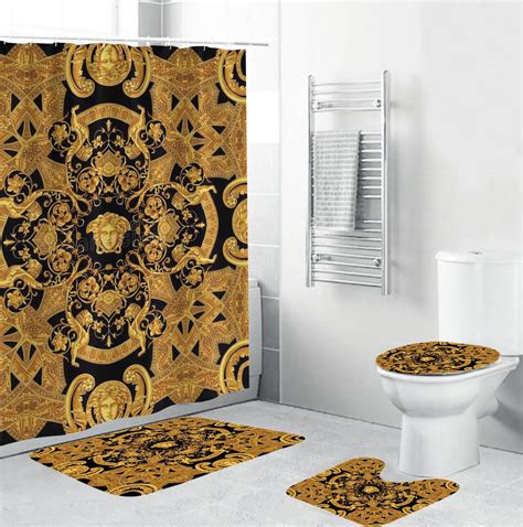 versace inspired bathroom set